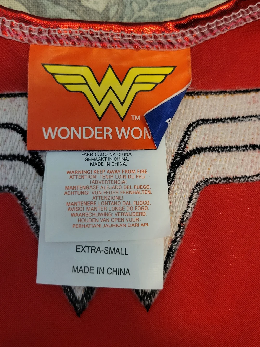 3/$12 SALE Wonder Eoman Dog Costume New X-small